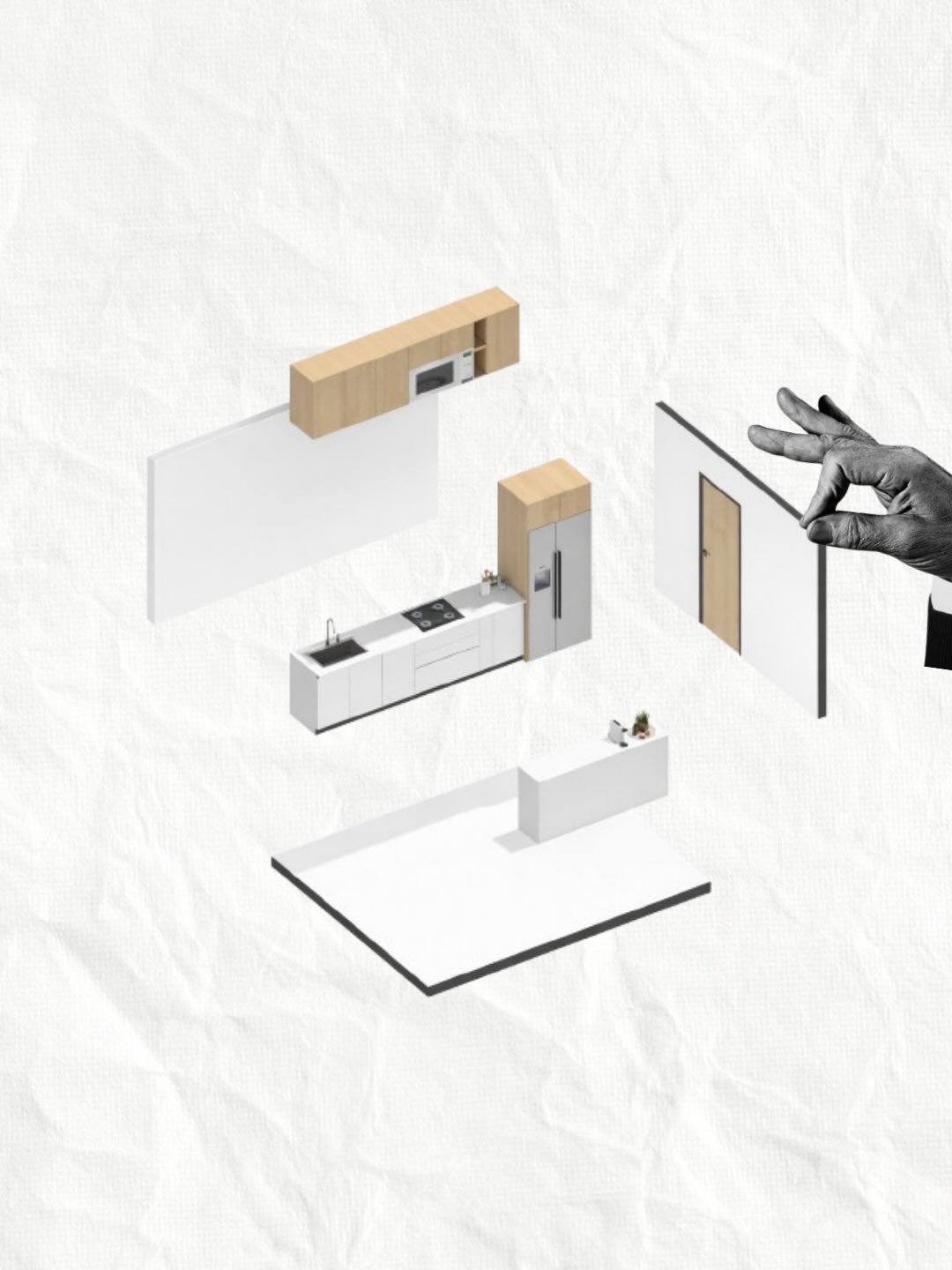 Remodelación de cocina, vista 2